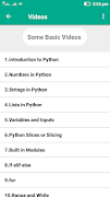 Learn Python اسکرین شاٹ 4