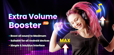 Extra Volume Booster & Speaker poster