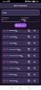Nickname Generator syot layar 4