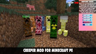 Creeper Mod for Minecraft PE syot layar 6
