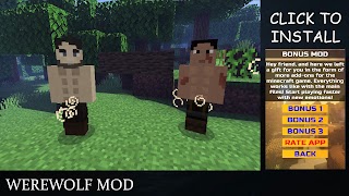 Werewolf Mod For Minecraft PE Screenshot 1
