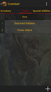 Pathfinder Character Sheet screenshot 6