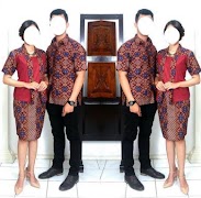 Couple Batik Clothing Model poster