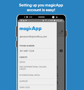 magicApp Calling & Messaging Affiche