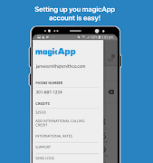 magicApp Calling & Messaging Affiche