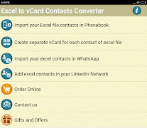 Help for MS Excel to Phonebook syot layar 5