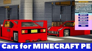 برنامه‌نما Cars Mod for Minecraft PE عکس از صفحه