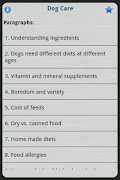 Dog Care screenshot 1