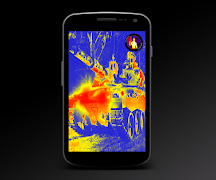 Poster Thermal Camera Filter Effect Flashlight