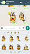 Bee Stickers - WAStickerApps تصوير الشاشة 6