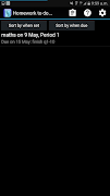Student Homework Planner screenshot 2