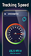GPS Speedometer, mph Tracker 截图 1