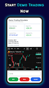 1 Schermata Candlestick Charts & Simulator