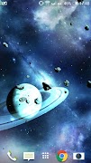 Asteroids 3D live wallpaper screenshot 7