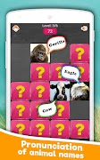 Hewan: Permainan Memori screenshot 1