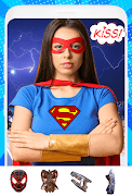 Superhero photo editor تصوير الشاشة 2