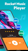 Rocket Music Player تصوير الشاشة 7