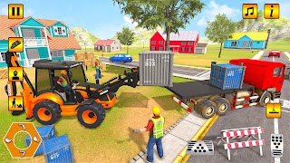 JCB Game Crane Digger Machines স্ক্রিনশট 3