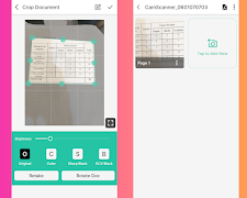 برنامه‌نما CamScanner Escáner عکس از صفحه