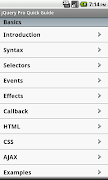 jQuery Pro Quick Guide Free Poster