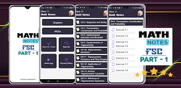 6 Schermata Math Notes Class 11(FSC Part1)