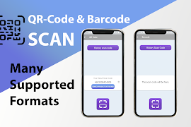 스캐너 QR 코드 및 바코드 리더 포스터