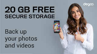 پوستر Degoo: 20 GB Cloud Storage