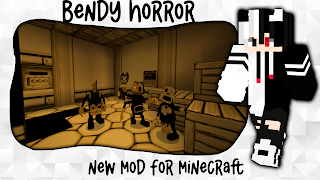 Mod Bendy Horror Craft captura de pantalla 6