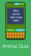 برنامه‌نما Animal Quiz عکس از صفحه