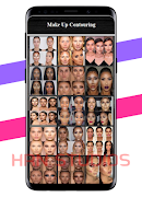 Tutorial on makeup contours plakat