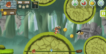 Runner Monkey Adventures - Run screenshot 1