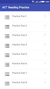 ACT Exam Reading Practice Test ảnh chụp màn hình 3