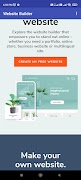 Website Builder WithoutCoding الملصق
