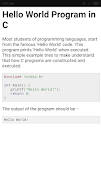 C Programming Examples स्क्रीनशॉट 3