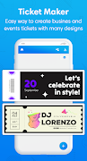 Ticket Maker - Events Tickets screenshot 1