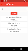 Wire Calculator syot layar 6