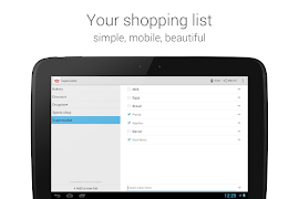 برنامه‌نما Shopping List عکس از صفحه