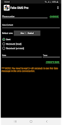 Fake SMS Pro screenshot 1
