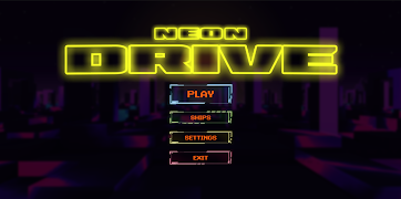 برنامه‌نما Neon Drive عکس از صفحه