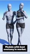 Magic Poser - Art Pose Tool ภาพหน้าจอ 2