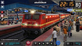 Indian Train Simulator: Game captura de pantalla 1