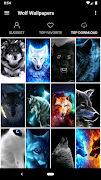 برنامه‌نما Wolf Wallpapers Offline عکس از صفحه
