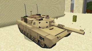 War Tanks mod for Minecraft পোস্টার