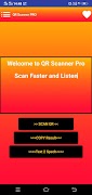 برنامه‌نما QR Scanner PRO عکس از صفحه