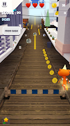 cat run - endless trash cat screenshot 1
