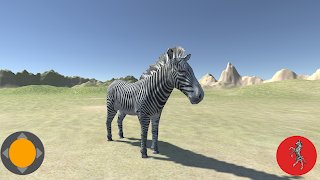 Zebra Animal Jungle Game Sim ภาพหน้าจอ 3