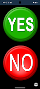 Yes / No Button Plakat