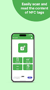 2 Schermata NFC Toolkit - Reader Writer