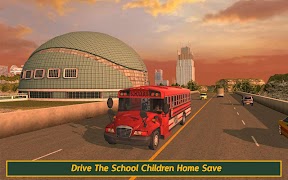 School Bus Drive Challenge Ekran Görüntüsü 1