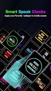 Speak Clock Smart Watch AOD screenshot 1